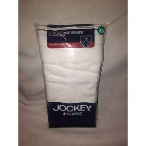 JOCKEY Classic BRIEFS Vintage 2004 FULL RISE Y-FRONT combed cotton Size 36